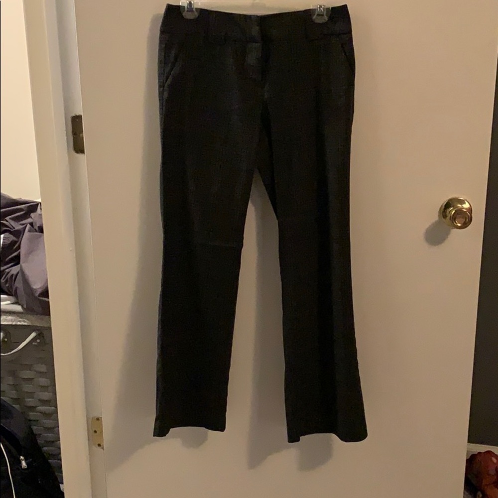 Gray Checked pants